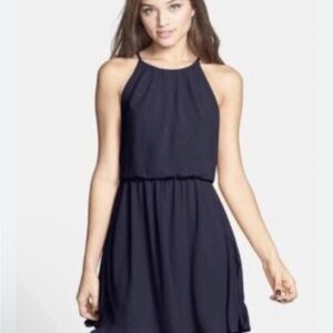 Miami NEW Navy Halter Dress size M
